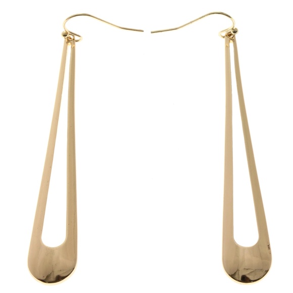 Lane Bryant Jewelry - Lane Bryant Dangle Earrings Gold NWOT